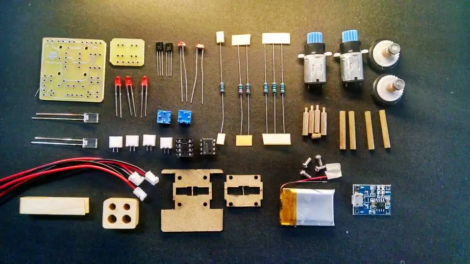 Электронные Наборы для сборки сделай сам микро мини роботы самостоятельной
