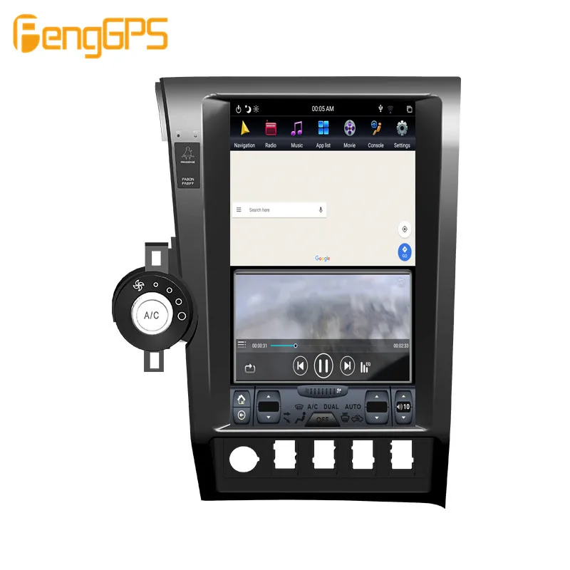 Автомагнитола Tesla style 2 din Android 8 1 стерео GPS-навигация для Toyota Tundra 2007-2013 без DVD-плеера