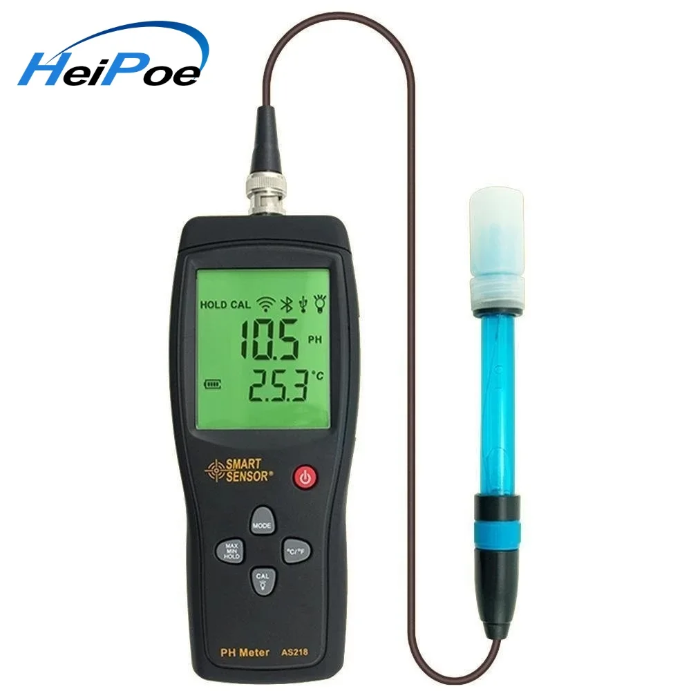 Умный датчик AS218 низкая цена дешевый цифровой рН метр аквариумный тестер с