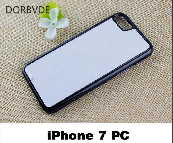 I6 PC Сублимация чехол для iPhone 6 6S 7 Plus Coque жесткий Пластик DIY 2D сублимации крышка с пустой Простыни передачу тепла Fundas