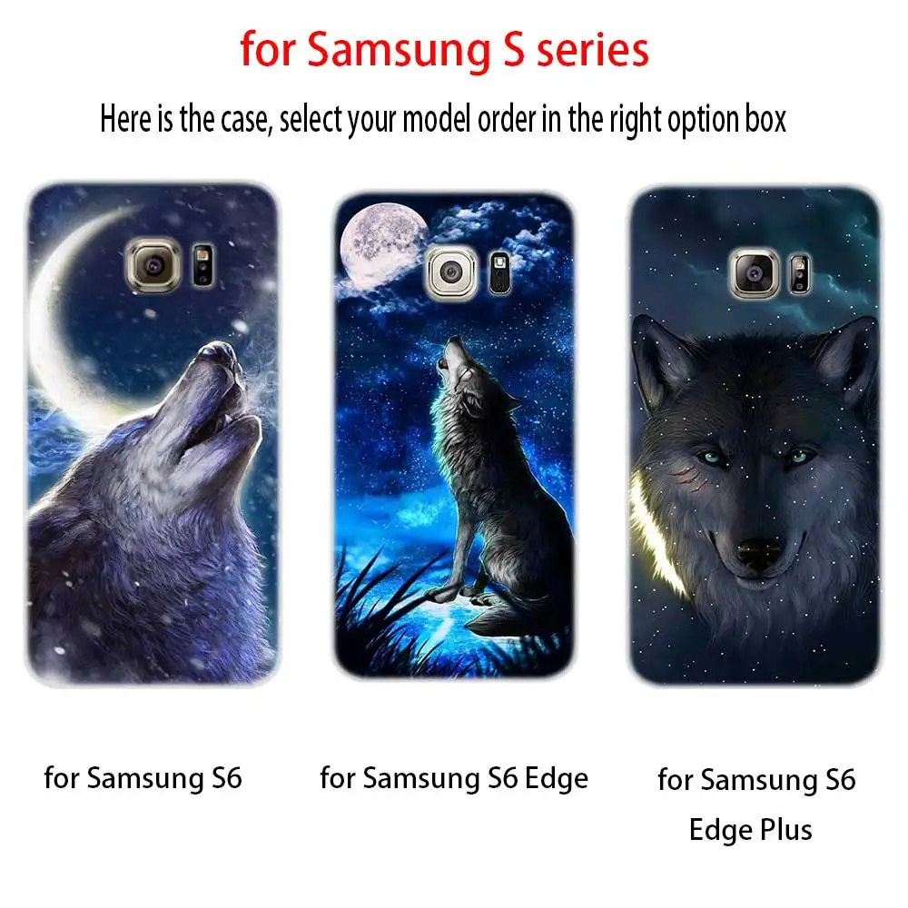 Мягкий силиконовый чехол для Samsung S30 S20 S11 S10 S9 S8 Plus lite 11e 10e Uitra S7Edge гневей кричащий волка|Бамперы| |
