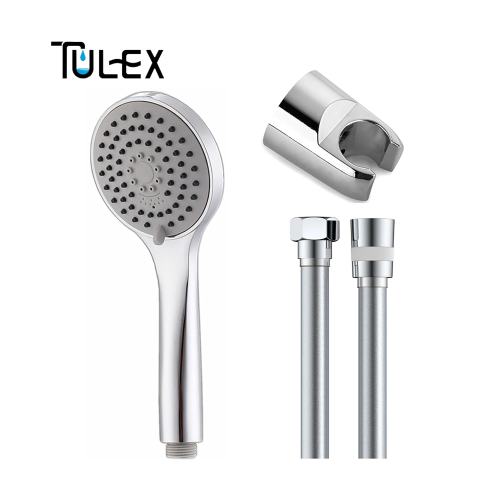TULEX душевая головка ручной пластиковый распылитель для ванной экономии воды три функции для Форсунка для ванной Замена душа