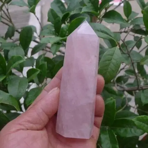 Натуральный кварцевый розовый кристалл точка Рейки 100% 80 г|reiki healing|reiki crystal healingreiki