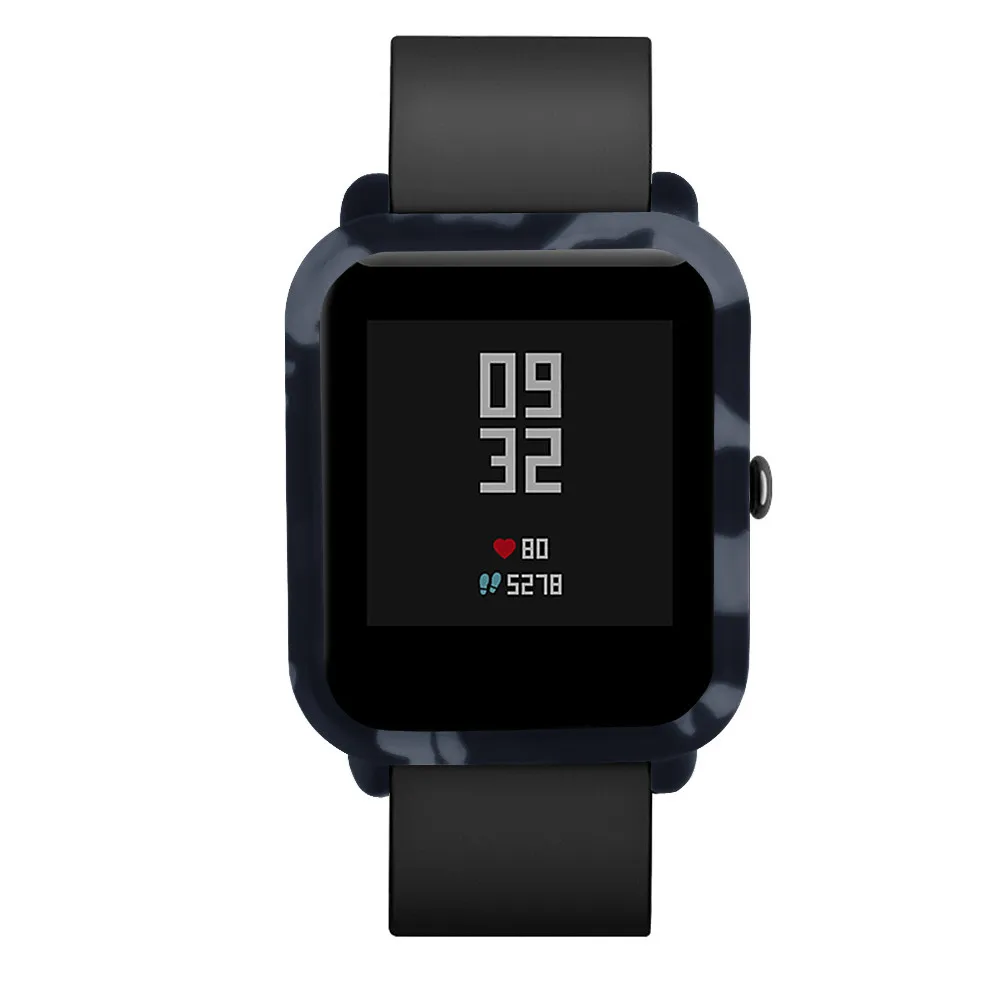 Модный поликарбонатный чехол силиконовый защитный для Amazfit Huami Bip Younth Watch полный