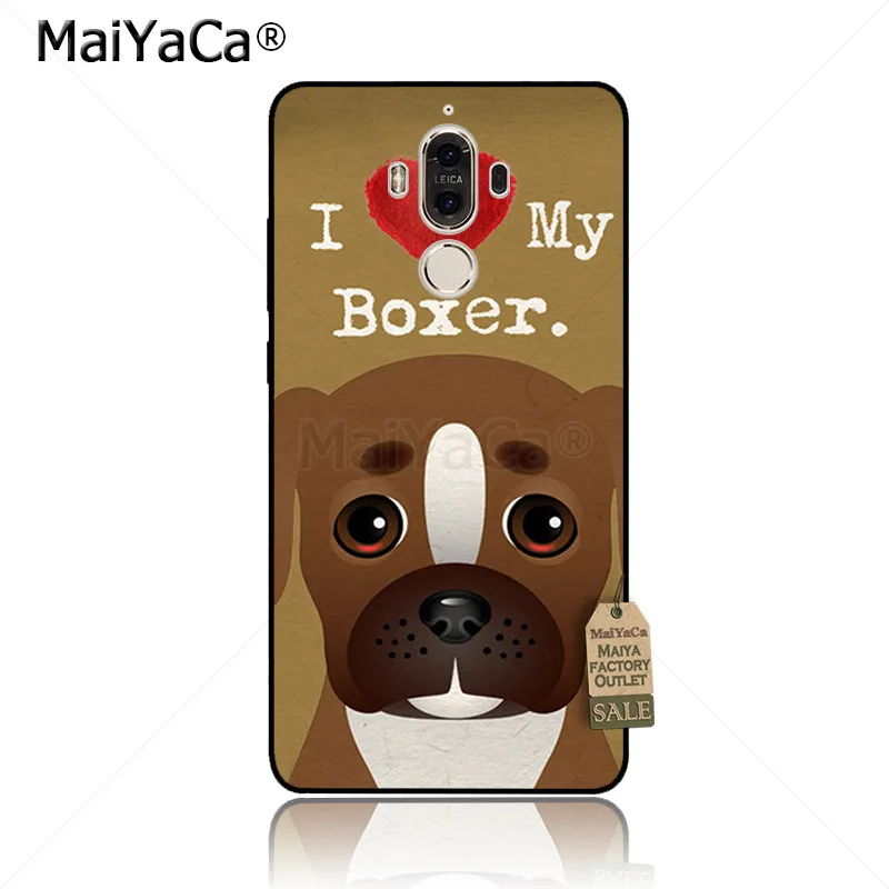 MaiYaCa я люблю собак милая собака удивительные чехол для телефона Huawei p20 pro p9 p10 plus mate9