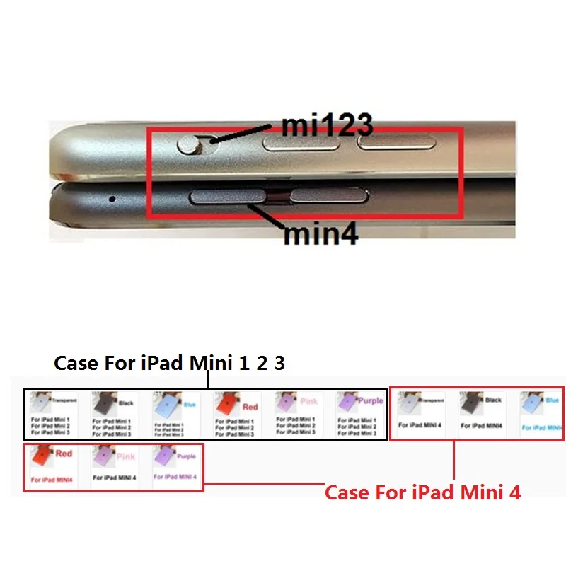 QUWIND прозрачный кристально мягкий чехол из ТПУ для iPad Mini 1 2 3 4|case for ipad|case ipad minifor mini |