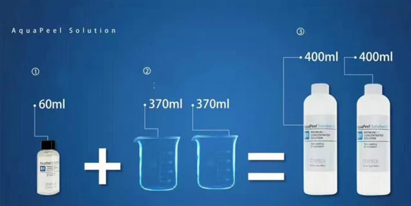 

2019 new Clean Solution / Concentrated Solution 50ml Per Bottle Aqua Facial Serum Hydra Facial Serum For Normal Skin