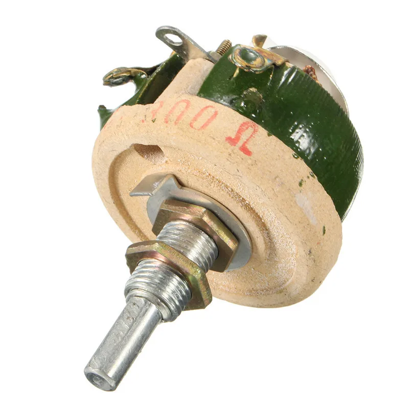 Реостат потенциометра с высокой мощностью 25 Вт 300 Ом|wirewound potentiometer|variable resistorrheostat
