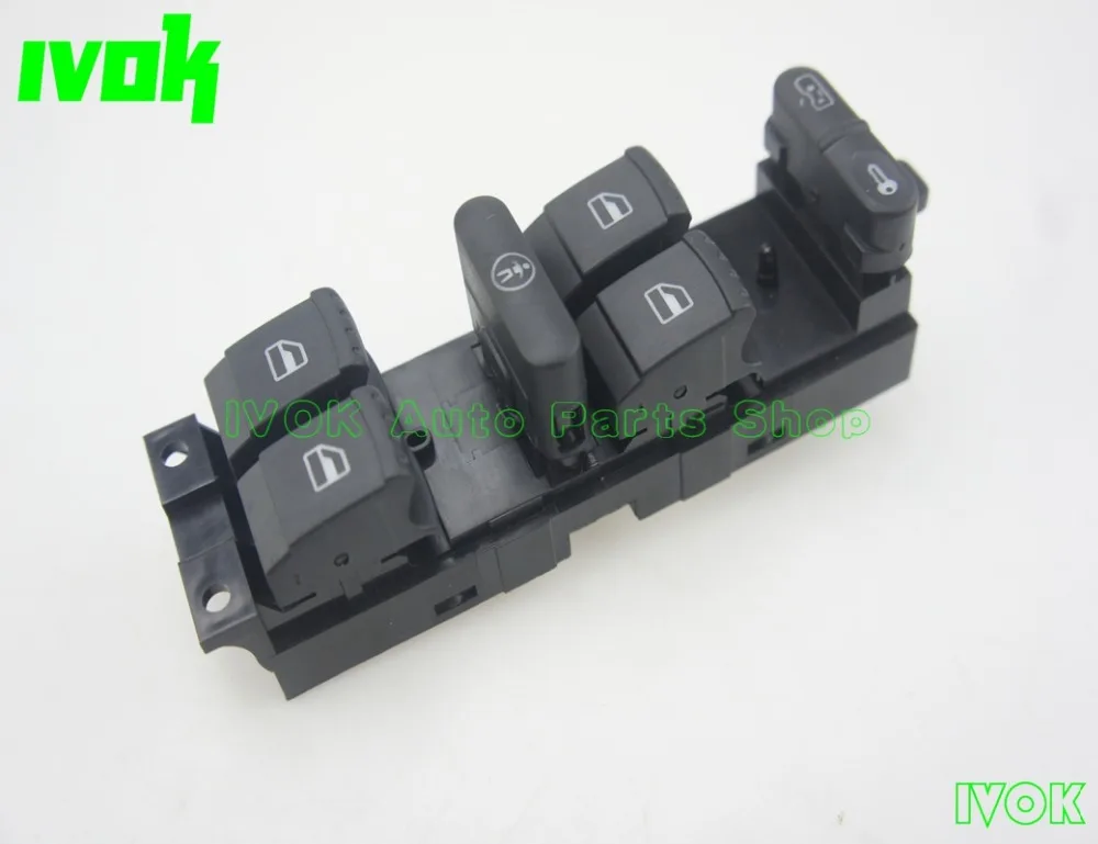 Главный переключатель окон для Volkswagen VW Bora Golf Seat Leon Skoda Superb боковой водителя