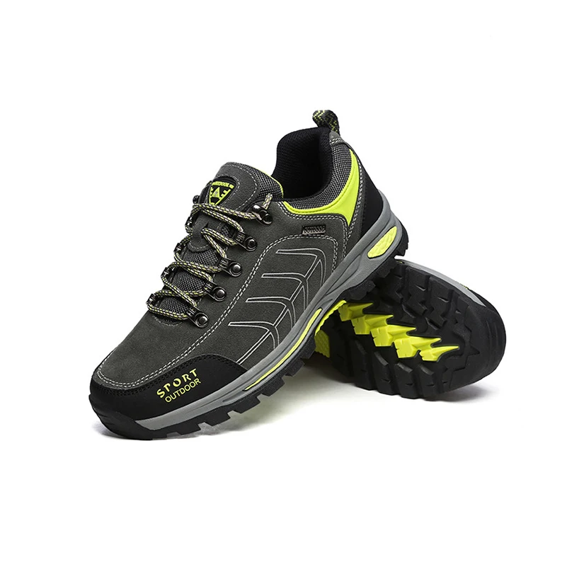 Мужские кожаные ботинки на меху коричневые непромокаемые до щиколотки теплая