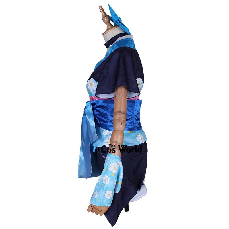 Милый! Солнечный свет! Aqours Watanabe You MY Dance Today MIRACLE WAVE Yukata кимоно платье униформа наряд