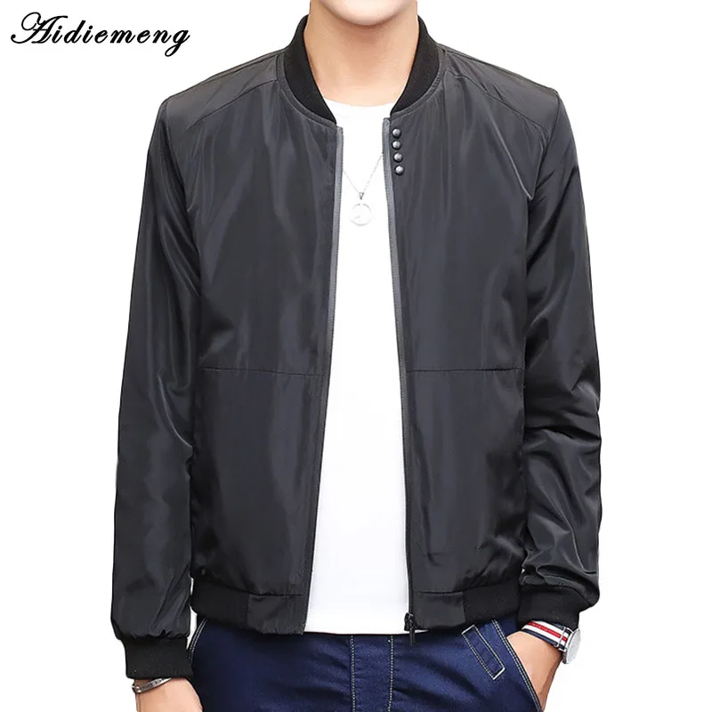 Куртка бомбер мужская весна 2018 приталенная Мужская куртка спортивная одежда