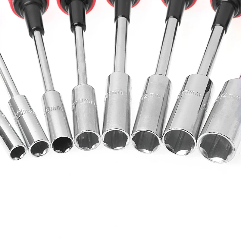New quality Hollow-Shaft Nut Driver Hex Bit Socket Key Wrench Screwdriver Hand Tool 7-14mm | Инструменты