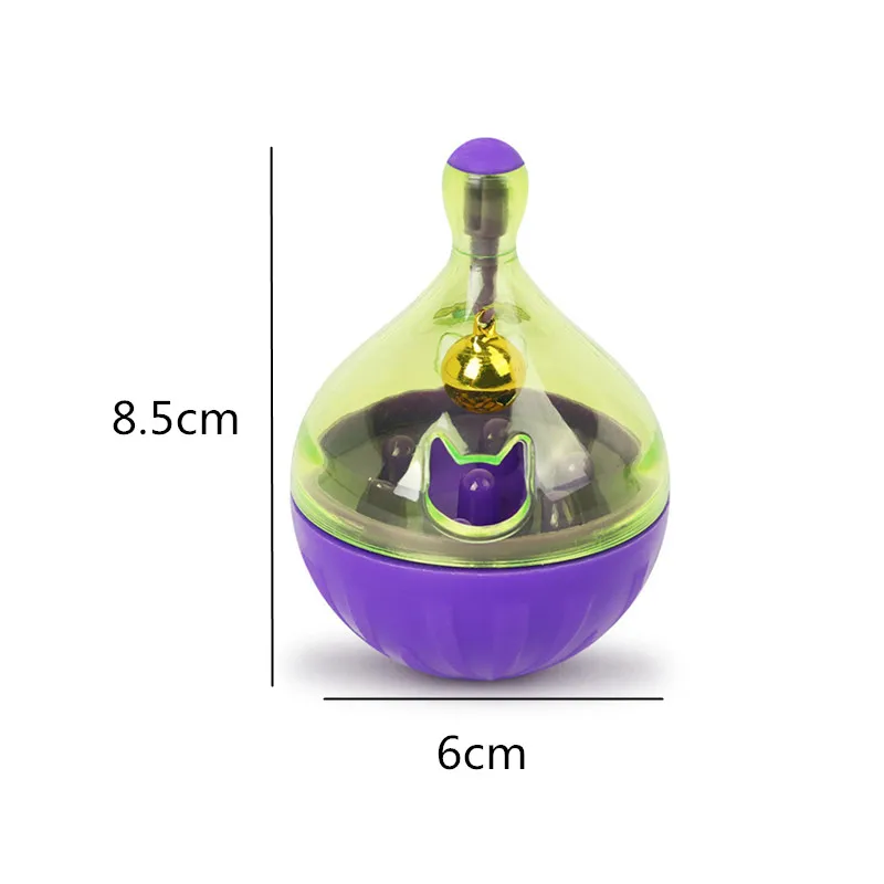 Интерактивная миска с мячом для собак и кошек игрушка забавных питомцев