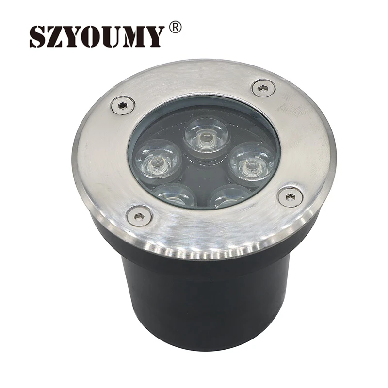 Светодиодная подземная лампа SZYOUMY комнатный напольный светильник 5 Вт AC85V 265V или DC