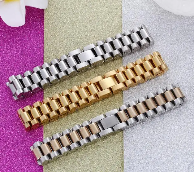 Браслет-цепочка из нержавеющей стали золотого цвета 15 мм 8 66 дюйма | Украшения и