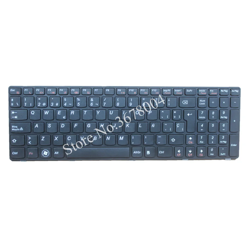 Новая испанская клавиатура для ноутбука Lenovo G500 G505 G500A G505A G510 G700 G700A G710 G710A G500AM G700AT SP