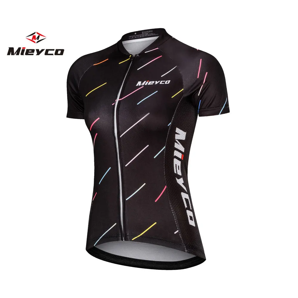 

2019 Summer women cycling jersey Top bike Short sleeves wear cycling clothing Ropa ciclismo customized MTB cycling jersey