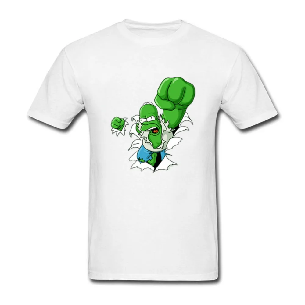 The Simpsons T-shirt 3D Print Design Hulk Tshirt Hot Anime T Shirt Cartoon Printed Tops Marge Simpson Tee Autumn Clothes | Мужская