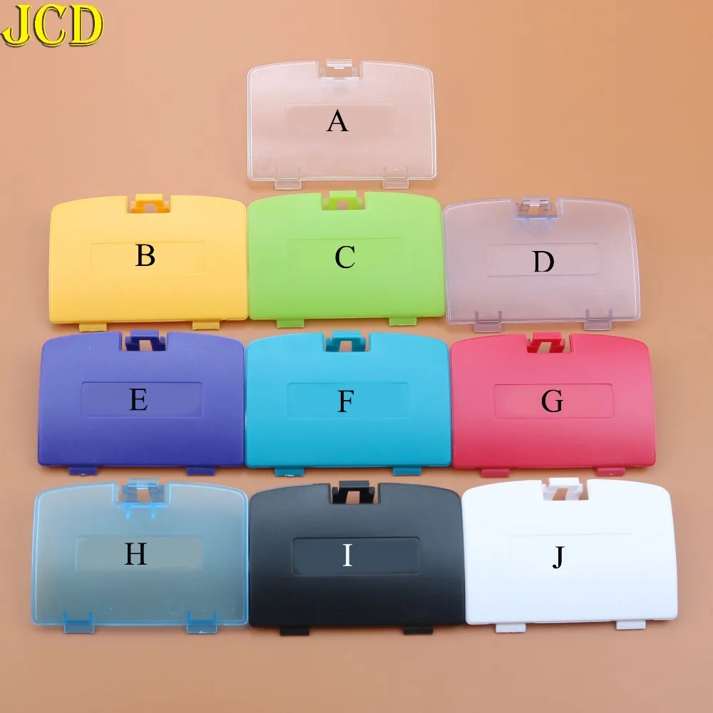 

JCD 1pcs Battery Cover shell case For GBC Housing Back Case For Nintend for Gameboy Color
