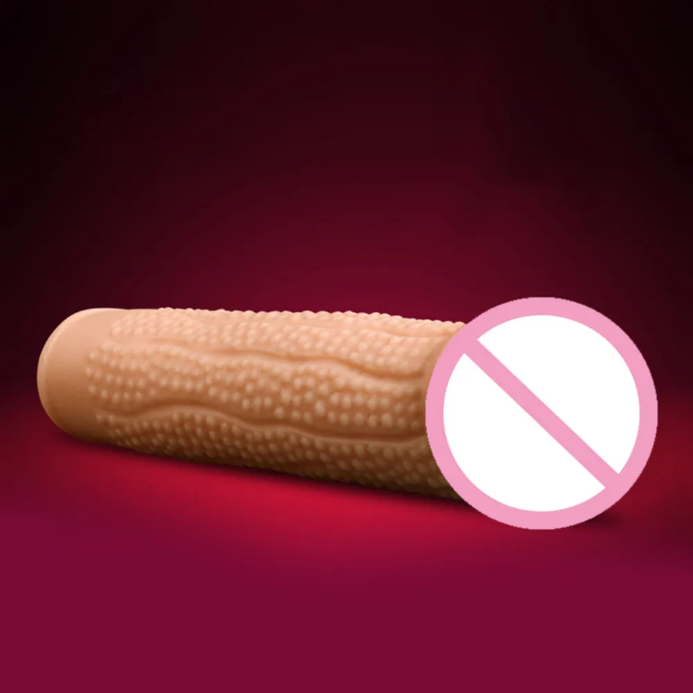 1 шт. супер мягкий многоразовый презерватив фаллоимитатор кольцо на пенис