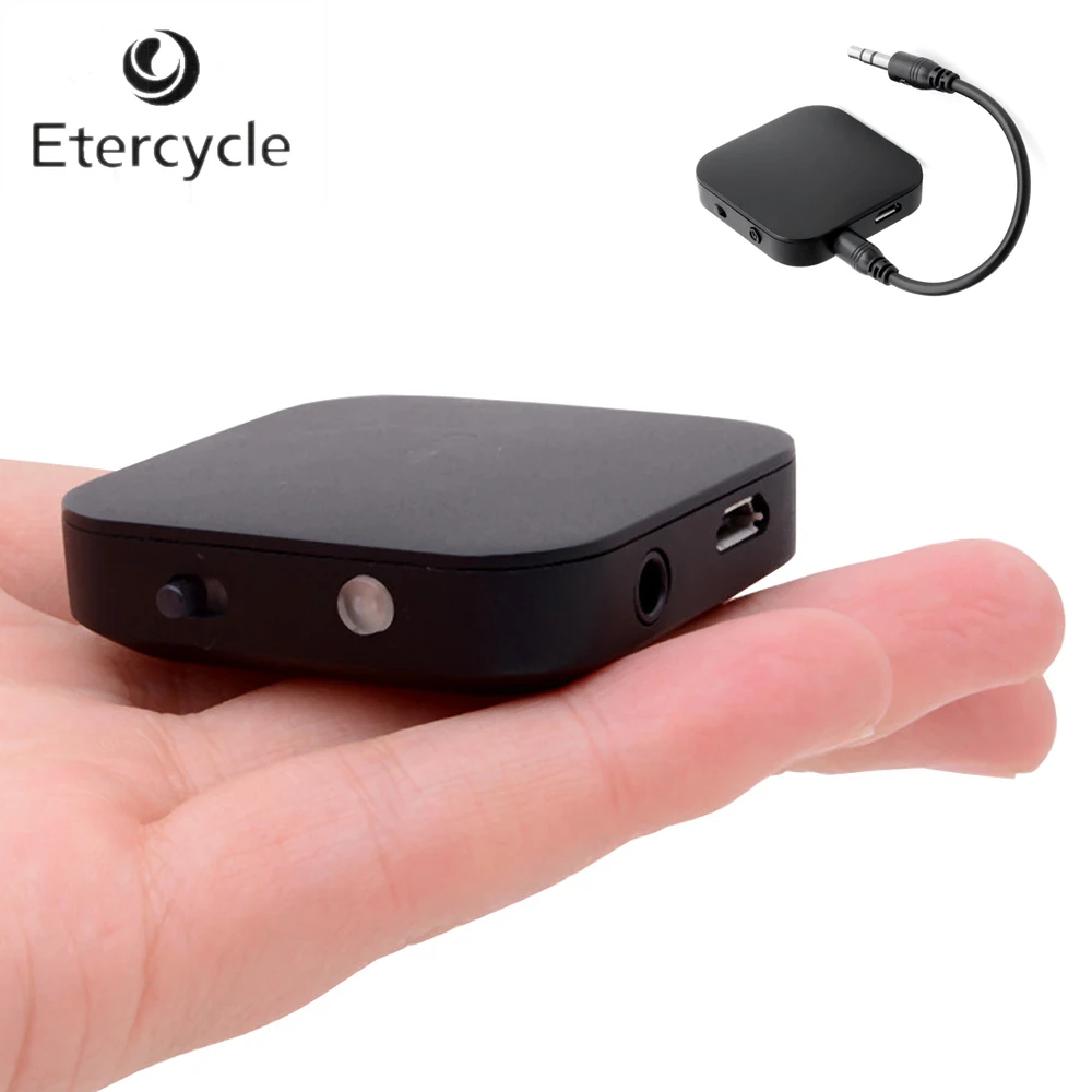 Портативный Аудио 2-в-1 Bluetooth Передатчик и Приемник 3.5 мм Беспроводной Адаптер для