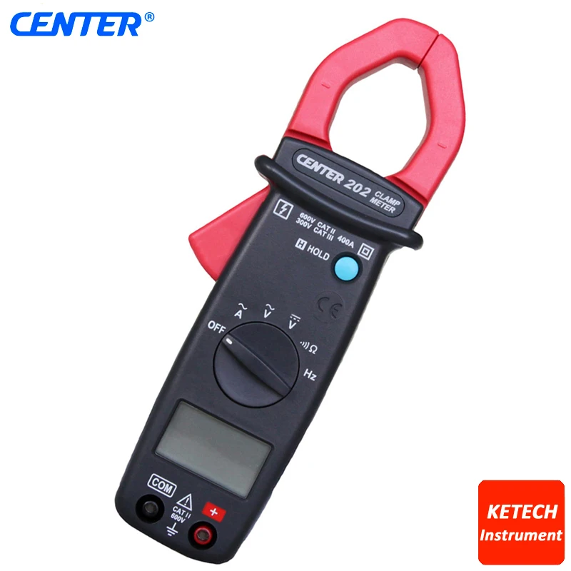 

Pocket Size Mini AC/DC Clamp Table Meter CENTER202