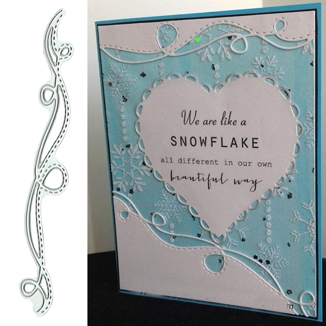 

Decorative Cards Edges Lace Border Metal Cutting Dies Stencil for DIY Scrapbooking Album Embossing Greeting Cards Crafts Die