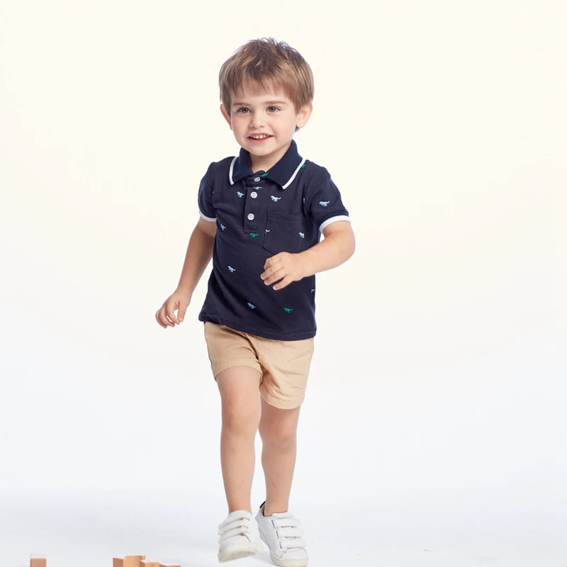 Детская одежда для маленьких мальчиков 2019 летняя девочек комплект: Топ + штаны