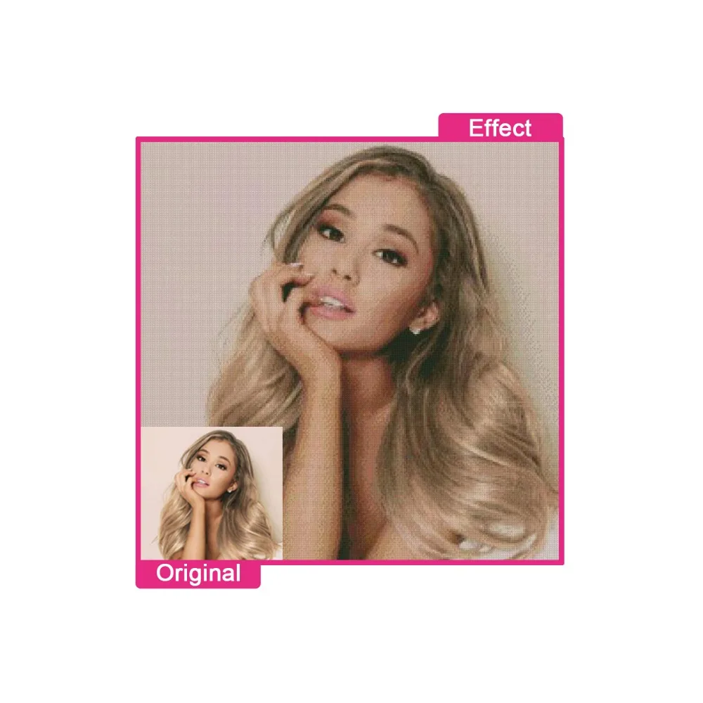 Самостоятельное фото на заказ Алмазная живопись квадрат/круглые стразы Вышивка крестом полная