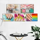 Настенная картина для дизайна ногтей в скандинавском стиле