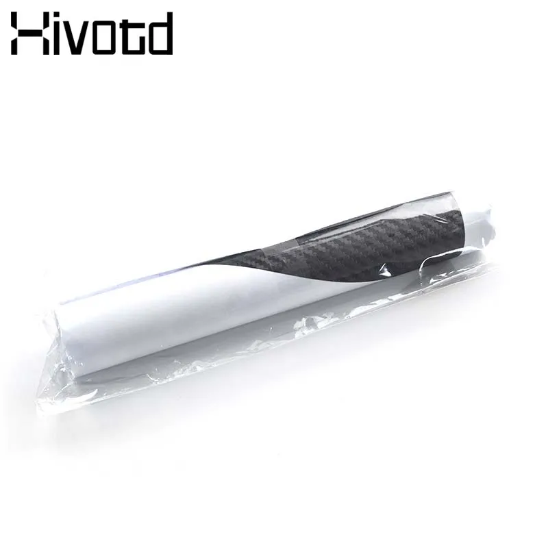 Hivotd For Tesla model 3 Carbon fiber Car Inner Door Anti-kick Pad Protection Film Stickers Anti-wear Mat interior Accessories | Автомобили