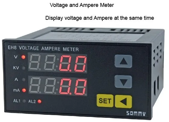 Digital Voltage and Ampere Meter / Free Shipping Cost | Meters