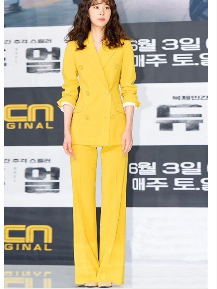 Высококачественный костюм женская модная трендовая профессиональная одежда в