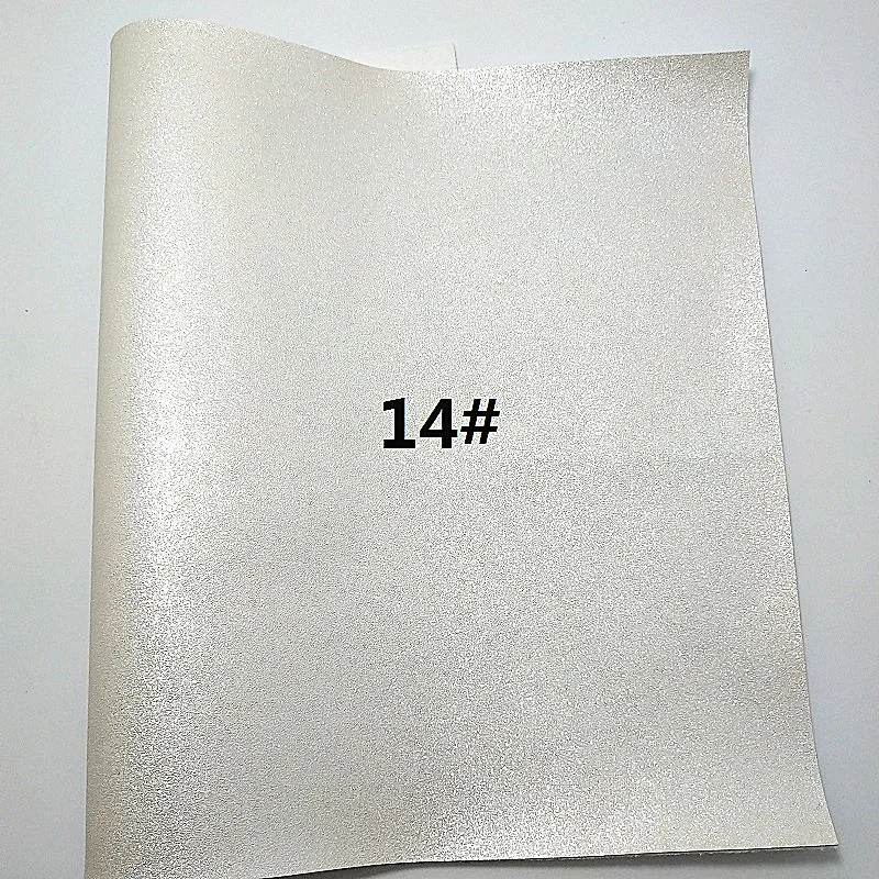 14 1 шт. 21X29 см синтетические Letaher, Cuero Sintetico Искусственная кожа металлизированная кожа для изготовления ювелирных изделий Луки аксессуары S225 - Цвет: 14