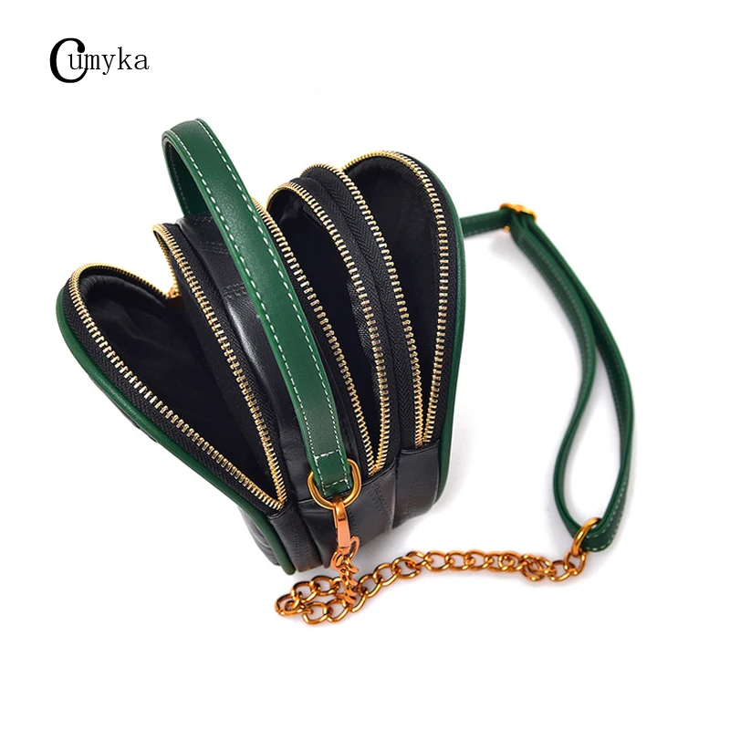 CUMYKA сумки для женщин 2019 новая овечья кожа сумка через плечо модные сумочки с