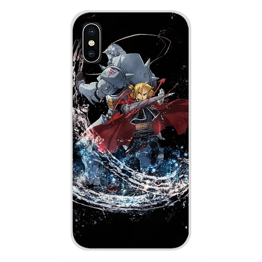 Для Nokia 2 3 5 6 8 9 230 3310 1 7 Plus для LG Q6 X Power TPU чехол японский Стальной алхимик FMA brothership |