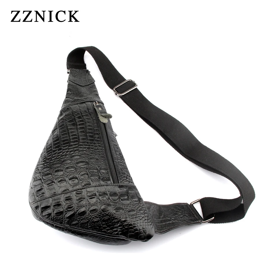 Высокое качество мужской подлинный винтажный слинг из воловьей кожи нагрудный