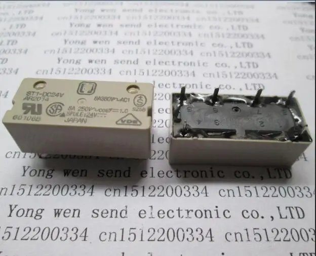 

Горячая новинка реле ST1-DC24V ST1DC24V 24VDC DC24V 24В 6PIN