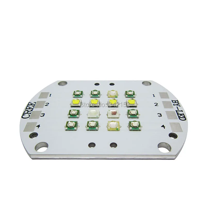 Светодиодный светильник для аквариума 48 Вт 4 канала 420NM 430NM 470NM 495NM 6500K|cree xpe|lamp lightled