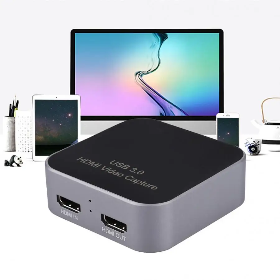 USB3.0 TYPE C HD 1080p Карта видеозахвата Регистраторы игровая коробка с