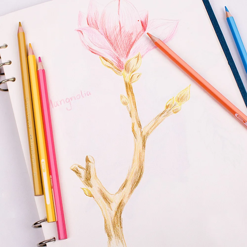 Faber Castell нетоксичные безопасные классический замок масляные цветные карандаши