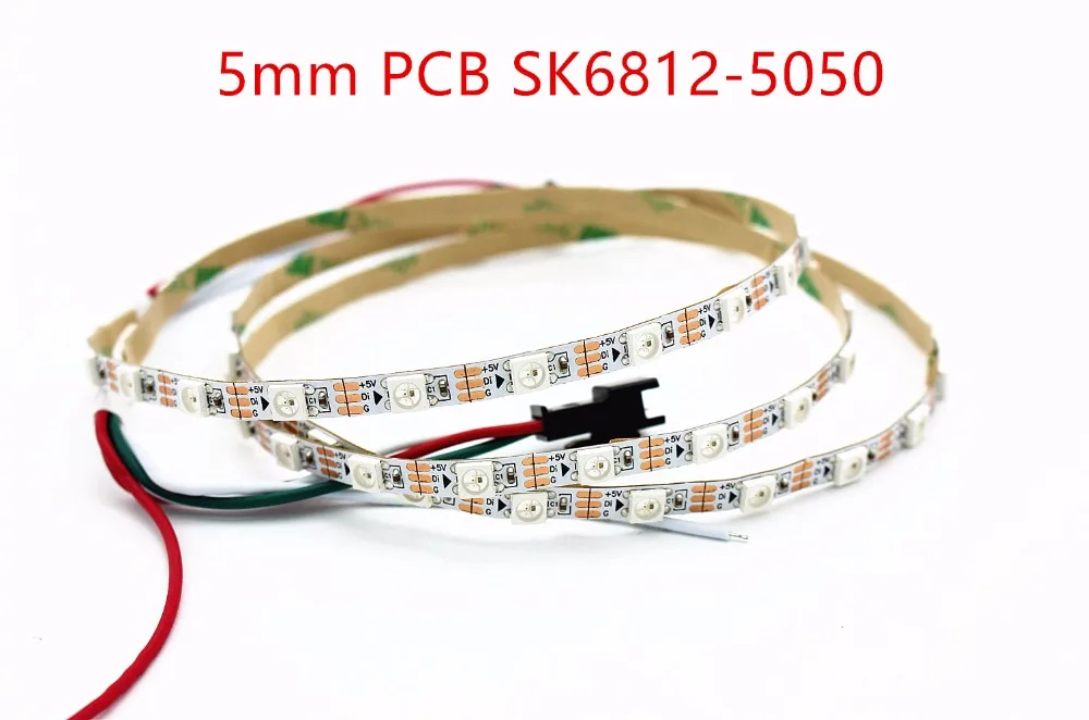Пиксельная Светодиодная лента [Seven Neon]WS2813/WS2812B/SK6812 MINI 3535 SMD5050 Адресуемая RGB 60
