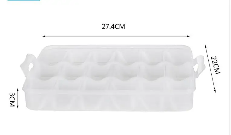 Переносная коробка для холодильников пельменей четыре накладных ящика хранения