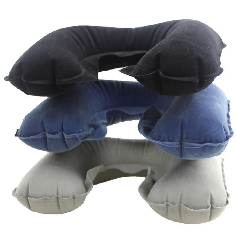 Pillow Neck Car Head Rest Air Cushion for Travel Office Nap Inflatable U Shaped | Автомобили и мотоциклы