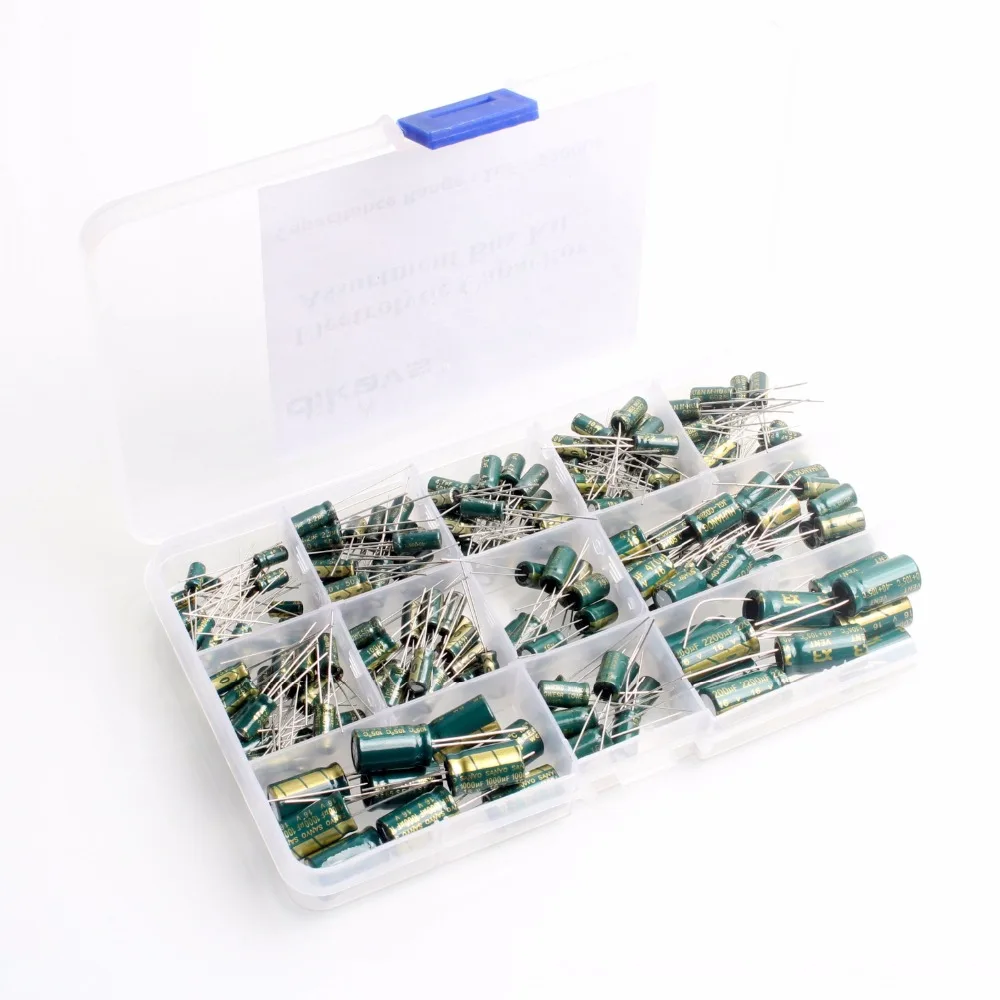 Набор высокочастотных электролитических конденсаторов 11 значений | Электронные