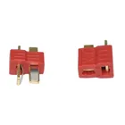 100 пар анти-скольжения Deans разъем Т Стиль разъем ЖенскийМужской Для RC Lipo батареи ESC Rc вертолет