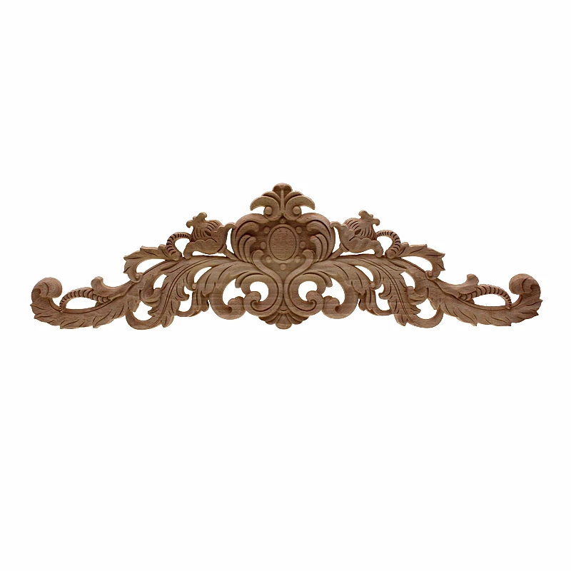 

VZLX Wood Home Decoration Accessories Wooden Cupboard Doors And Windows Small Decorative Floral Applique Mini Crossbow Kawaii