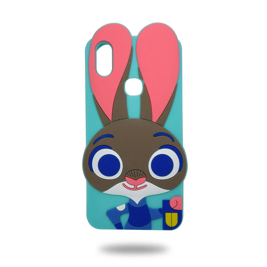 Крышка для Vivo Y85 чехол 3D прекрасный мультфильм зеленый кролик КРЫШКА ДЛЯ ЧЕХОЛ V9