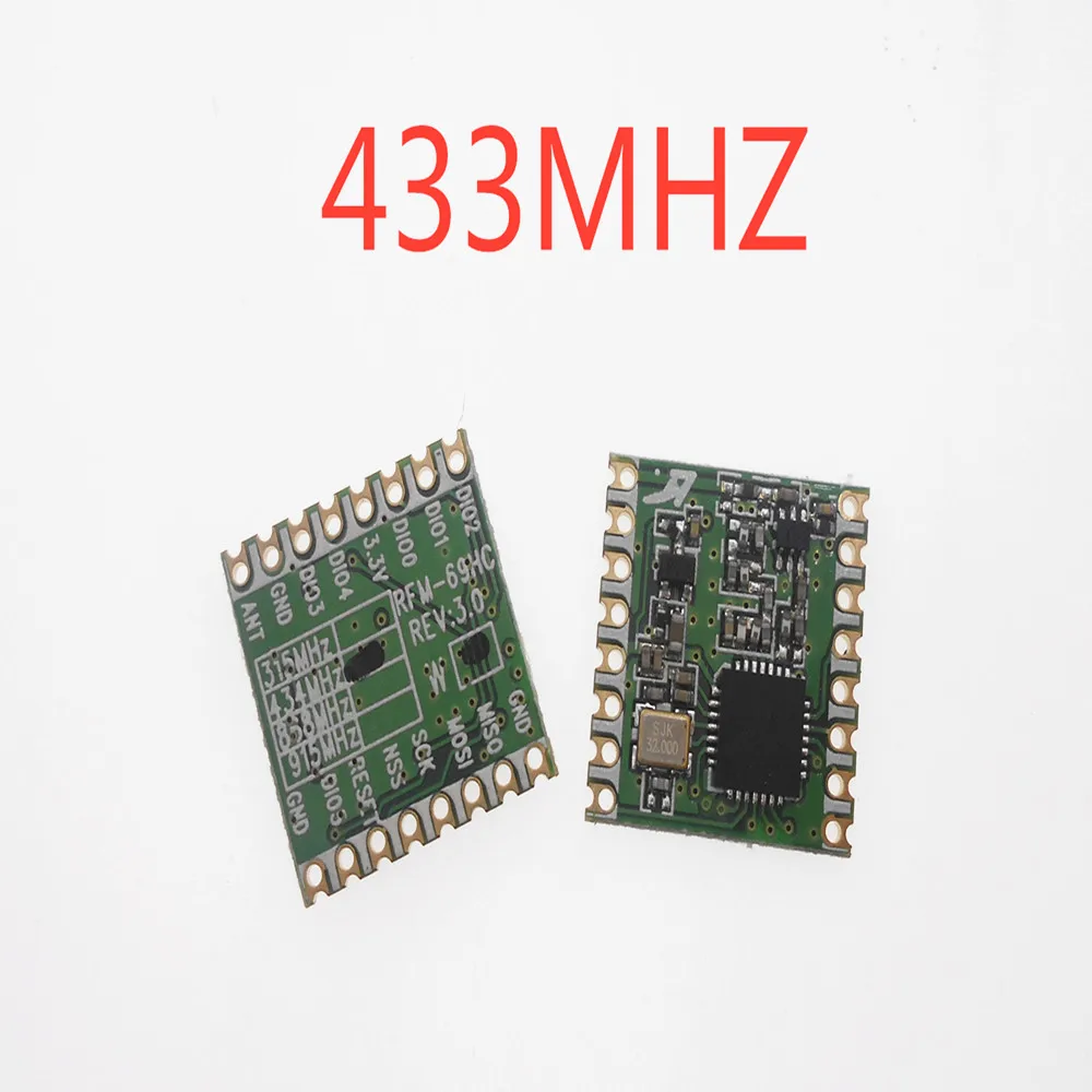 RFM69 RFM69HC RFM69HCW программируемый 433 МГц 868 МГц 915 МГц радиочастотный модуль приемопередатчика - Комплект: 433MHZ